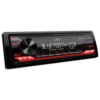 JVC KD X282BT 1din Media Receiver With BT USB 13 Band EQ JVC Remote App Compatibility