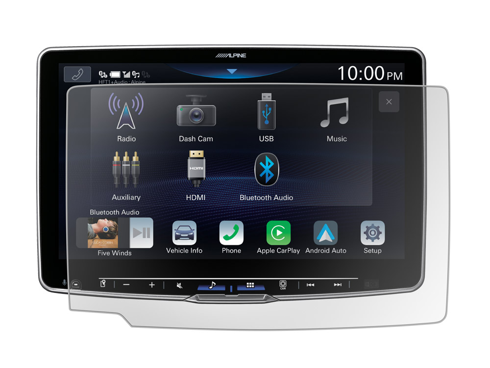 Alpine KAE-HF11DA Anti-Reflective Screen Protector for iLX-F115D